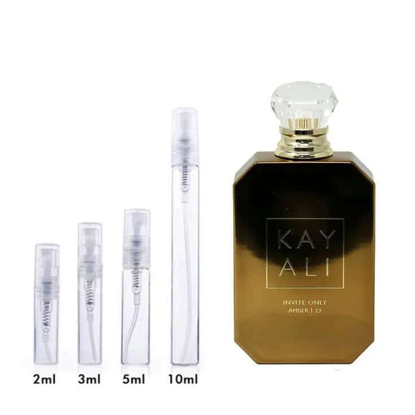 Invite Only Amber | 23 Kayali Fragrances for women and men Decant Fragrance Samples - Vytrix