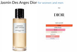 Jasmin Des Anges Dior for women and men Decant Samples - Vytrix