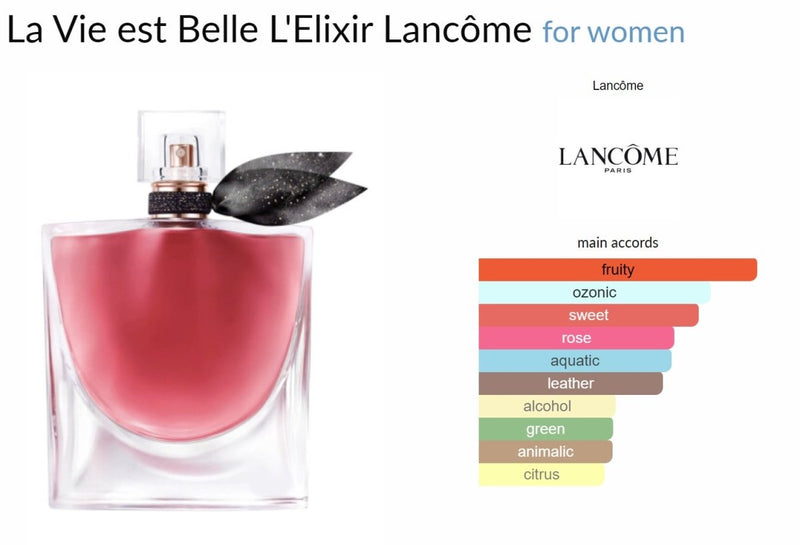 La Vie est Belle L'Elixir Lancôme for women Decant Samples - Vytrix