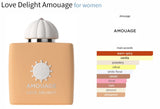 Love Delight Amouage for women Decant Samples - Vytrix