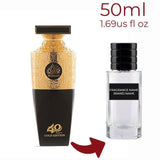 Madawi 40 years Gold Edition Arabian Oud for women and men Decant Fragrance Samples - Vytrix