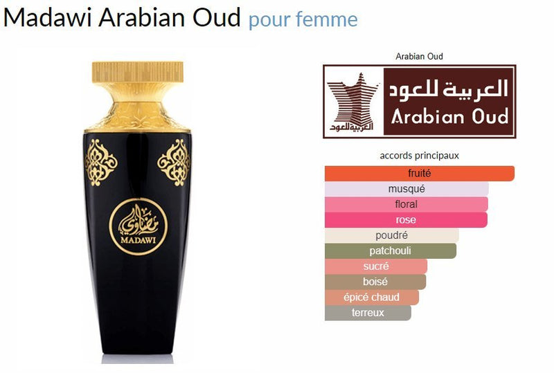 Madawi Arabian Oud for women Decant Samples - Vytrix