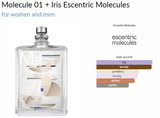 Molecule 01 + Iris Escentric Molecules for women and men Decant Samples - Vytrix