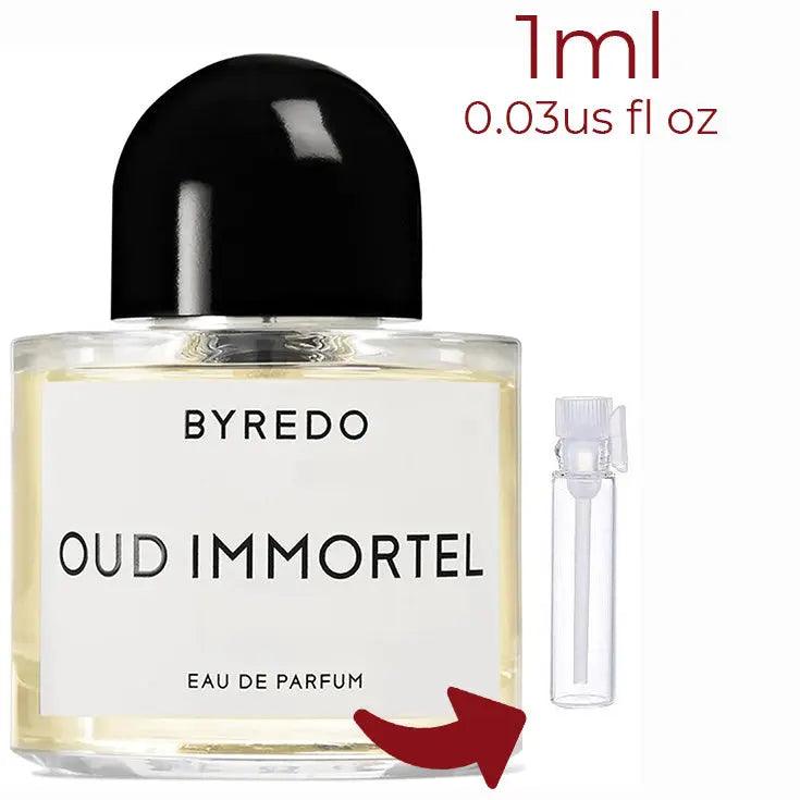 Oud Immortel Byredo for women and men Decant Fragrance Samples - Vytrix