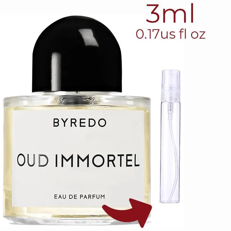 Oud Immortel Byredo for women and men Decant Fragrance Samples - Vytrix