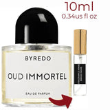 Oud Immortel Byredo for women and men Decant Fragrance Samples - Vytrix