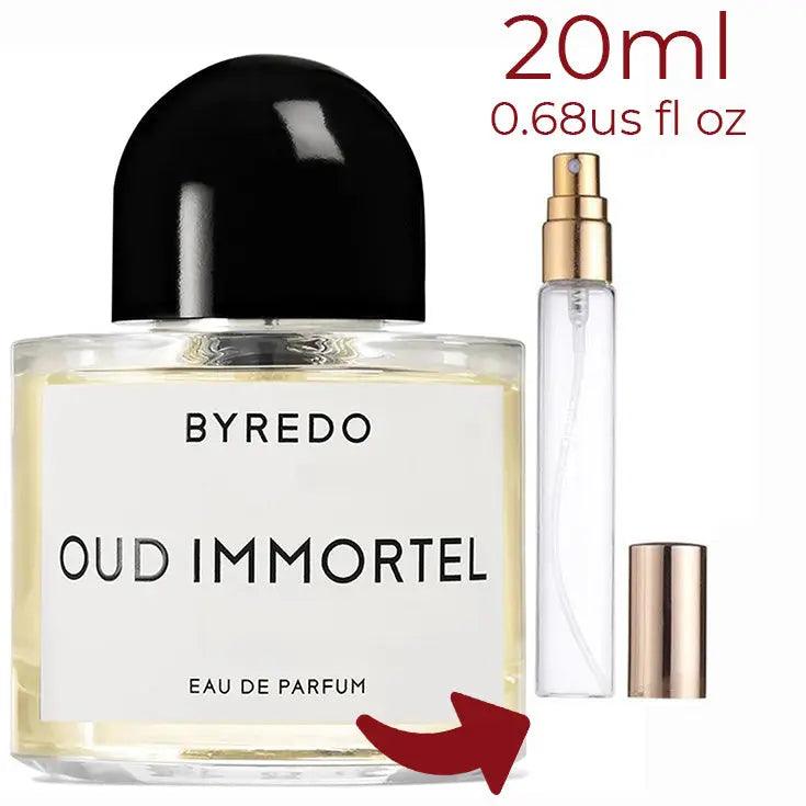 Oud Immortel Byredo for women and men Decant Fragrance Samples - Vytrix