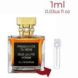 Oud Jaune Intense Fragrance Du Bois for women and men Decant Fragrance Samples - Vytrix