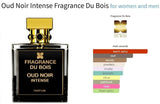 Oud Noir Intense Fragrance Du Bois for women and men Decant Fragrance Samples - Vytrix