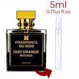 Oud Orange Intense Fragrance Du Bois for women and men Decant Samples - Vytrix