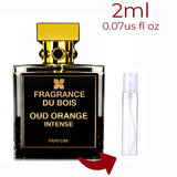 Oud Orange Intense Fragrance Du Bois for women and men Decant Samples - Vytrix