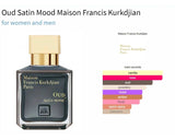 Oud Satin Mood Maison Francis Kurkdjian for women and men Decant Fragrance Samples - Vytrix