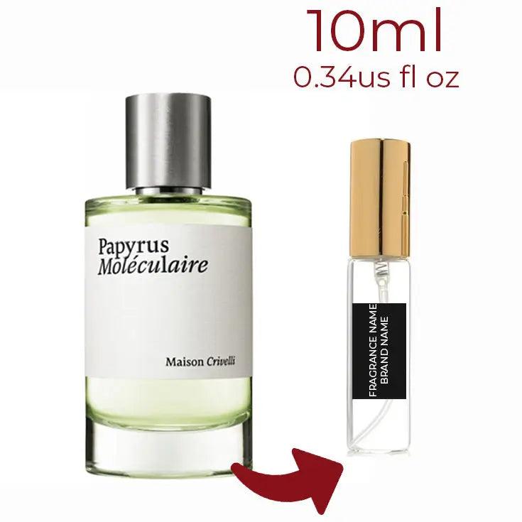 Papyrus Moleculaire Maison Crivelli for women and men Decant Fragrance Samples - Vytrix