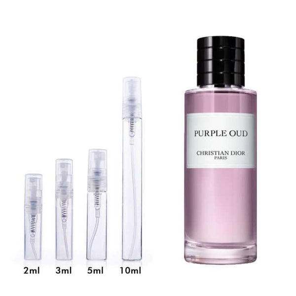 Purple Oud Dior for women and men Decant Fragrance Samples - Vytrix