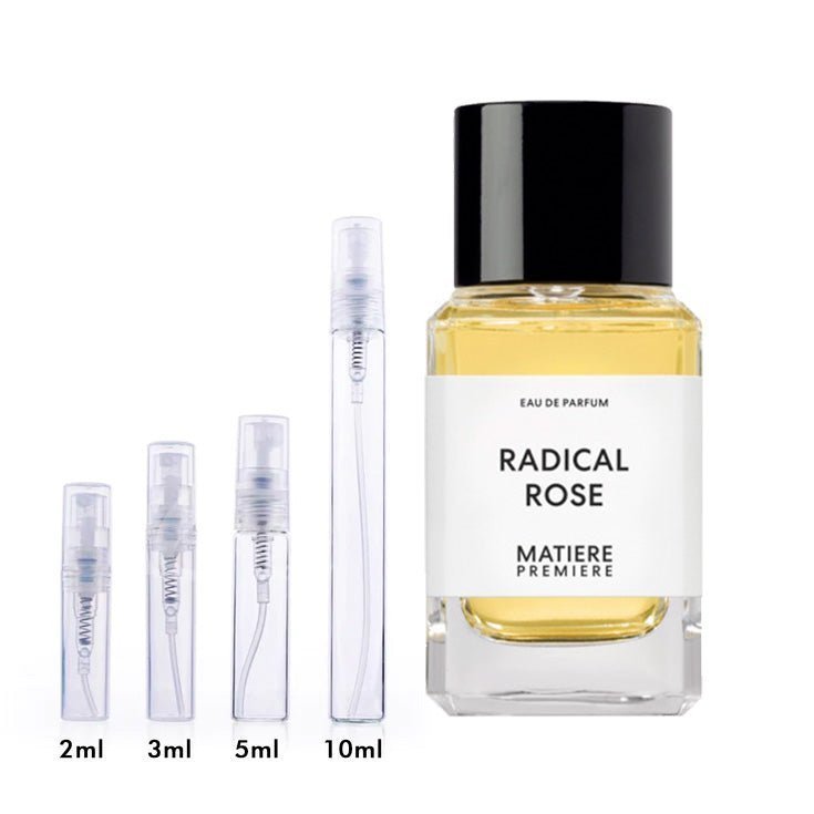 Radical Rose Matiere Premiere for women and men Decant Samples - Vytrix