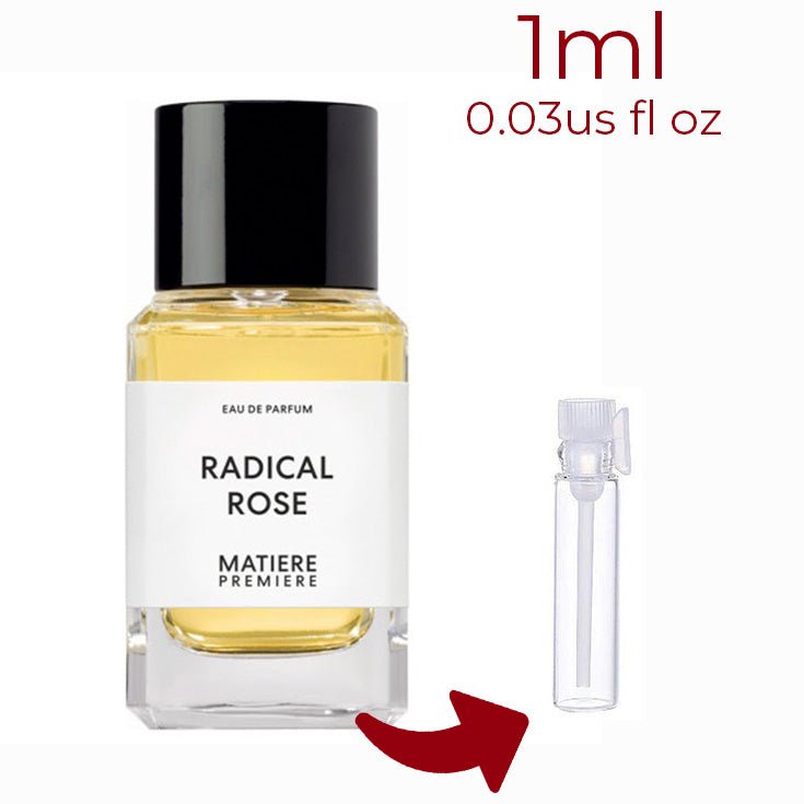 Radical Rose Matiere Premiere for women and men Decant Samples - Vytrix