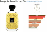 Rouge Sarây Atelier des Ors for women and men Decant Samples - Vytrix