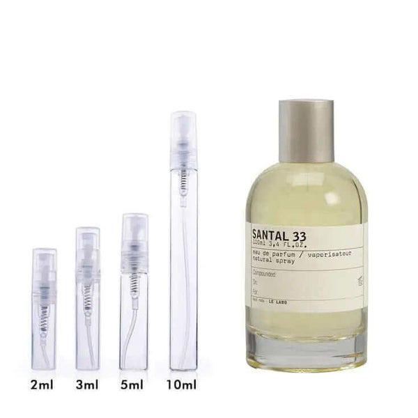 Santal 33 Le Labo for women and men Decant Fragrance Samples - Vytrix