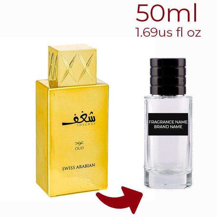 Shaghaf Oud Swiss Arabian for women and men Decant Samples - Vytrix