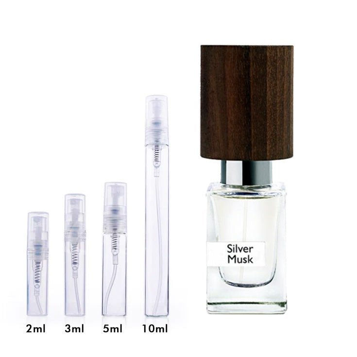 Silver Musk Nasomatto for women and men Decant Samples - Vytrix