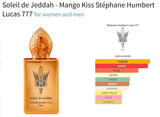 Soleil de Jeddah - Mango Kiss Stéphane Humbert Lucas 777 for women and men Decant Fragrance Samples - Vytrix