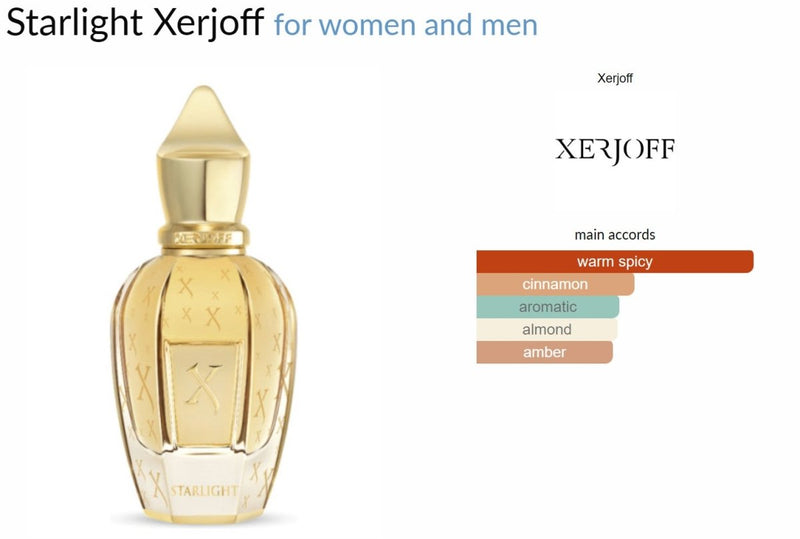 Starlight Xerjoff for women and men - Vytrix