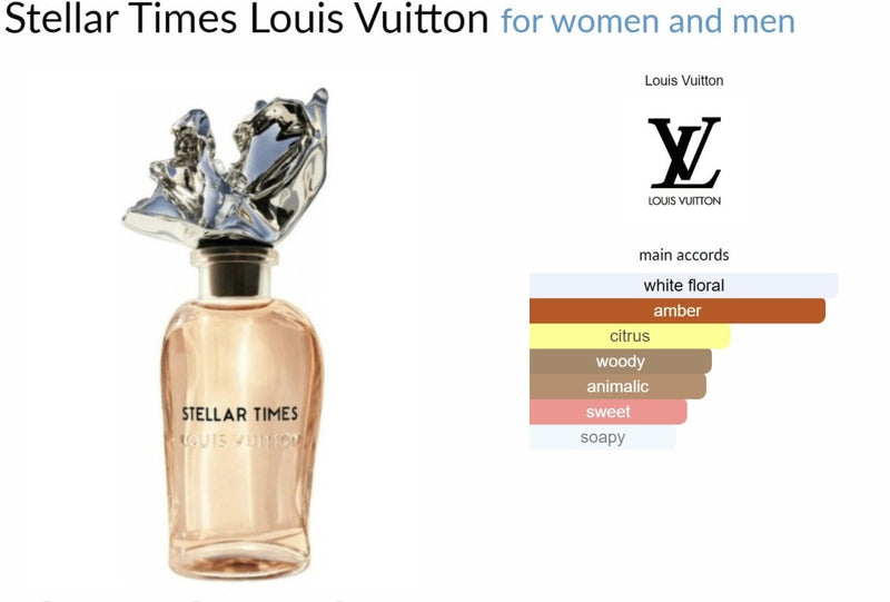 Stellar Times Louis Vuitton for women and men Decant Samples - Vytrix