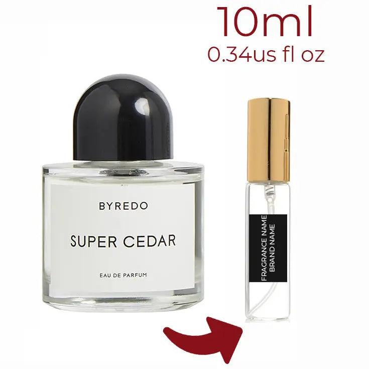 Super Cedar Byredo for women and men Decant Fragrance Samples - Vytrix