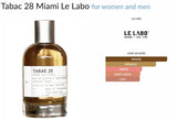 Tabac 28 Miami Le Labo for women and men - Vytrix