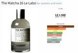 The Matcha 26 Le Labo for women and men Decant Fragrance Samples - Vytrix