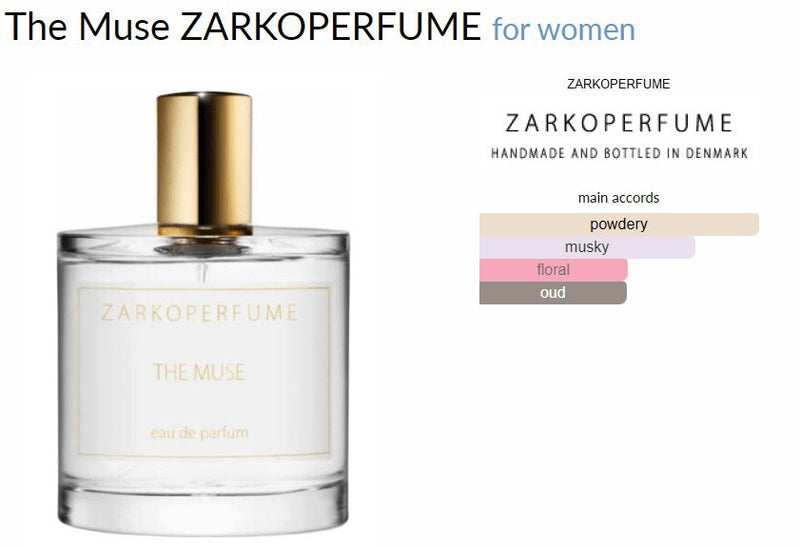 The Muse ZARKOPERFUME for women Decant Samples - Vytrix