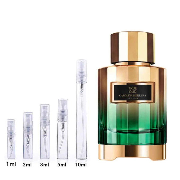 True Oud Carolina Herrera for women and men Decant Fragrance Samples - Vytrix