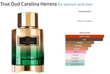 True Oud Carolina Herrera for women and men Decant Fragrance Samples - Vytrix