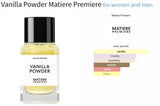 Vanilla Powder Matiere Premiere for women and men Decant Samples - Vytrix