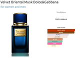 Velvet Oriental Musk Dolce&Gabbana for women and men Decant Fragrance Samples - Vytrix