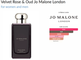 Velvet Rose & Oud Jo Malone London for women and men Decant Samples - Vytrix