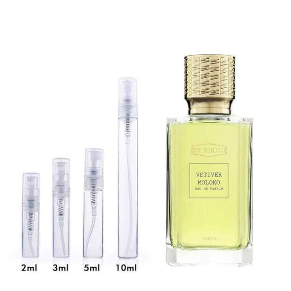 Vetiver Moloko Ex Nihilo for women and men Decant Fragrance Samples - Vytrix